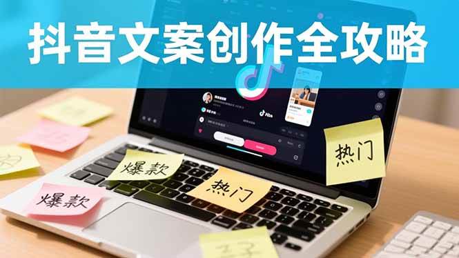 （16482期）抖音文案创作全攻略：爆款标题九大绝招,100个模版直接套用,月入过万不是梦