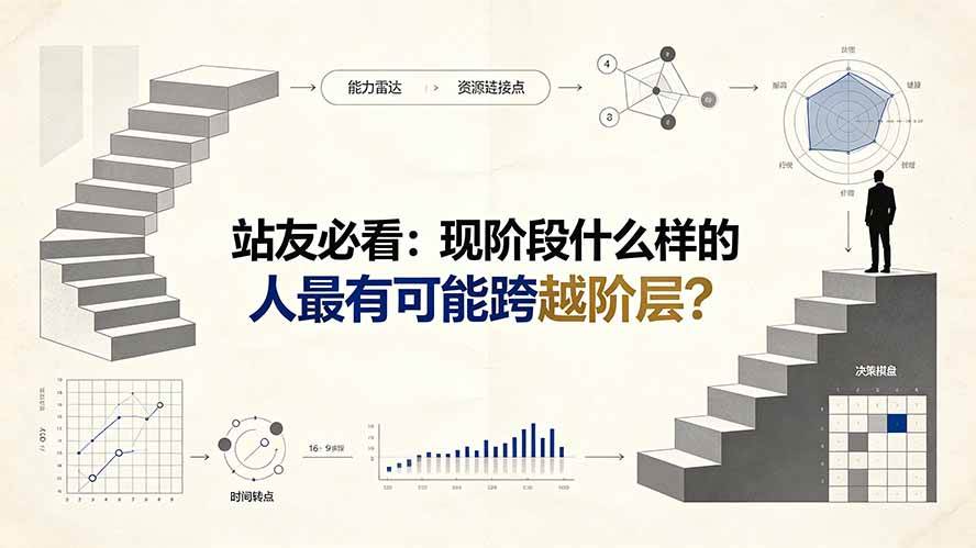 付费文章：站友必看：现阶段什么样的人最有可能跨越阶层?