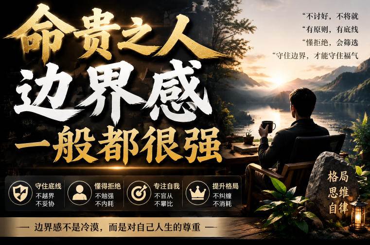 付费文章:命贵之人,边界感一般都很强,从五大维度拆解建立强边界的实操方法